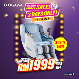 Ihoco Evoglo Massage Chair [Serene Blue]